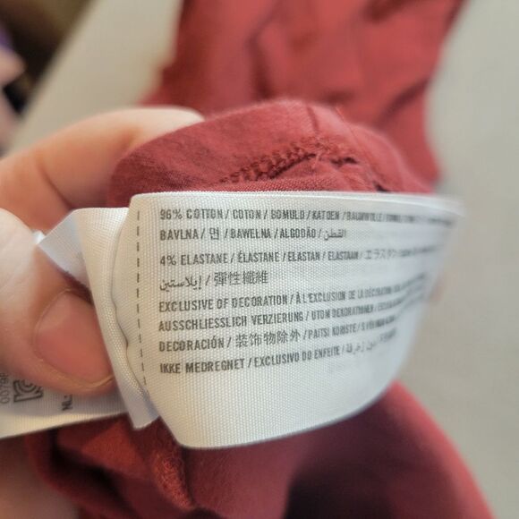 Hollister Red Open Back Fit And Flare Dress Large - Picture 5 of 7